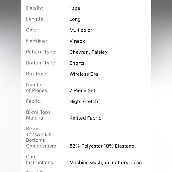 Swim Vcay Summer Beach Plus Size Paisley Print Contrast Tape Swim Dress - Picture 4 of 6